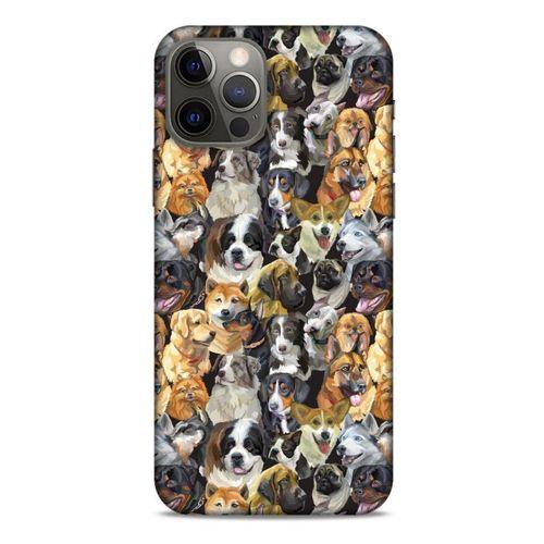 Apple iPhone 12 Pro Kılıf Köpek Kıyafetleri (10) Full Koruma Kılıfı Labrador, Kaniş