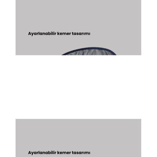 Titreşimli Masajlı Bel Kemeri Isıtmalı Destekli