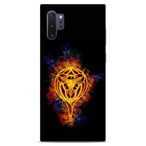 Lopard Samsung Galaxy Note 10 Plus Uyumlu Kılıf FireX (18) Telefon Kılıfları Sarı siyah
