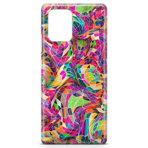 Samsung Galaxy S10 Lite Kılıf Renkli Prizmalar 3d Arka Kapak Koruma Desenli Full Koruyucu