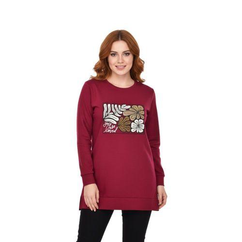 Kadın Sıfıryaka Önü Nakışlı Tunik BGL-ST05085