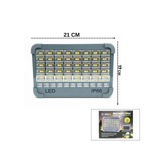 Güneş Enerjili LED Projektör Powerbank IP66 – Kamp & Dış Mekan (Çakarlı)