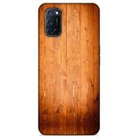 Lopard Oppo A72 Uyumlu Kılıf Wood'X (8) Baskılı Kılıf Desenli