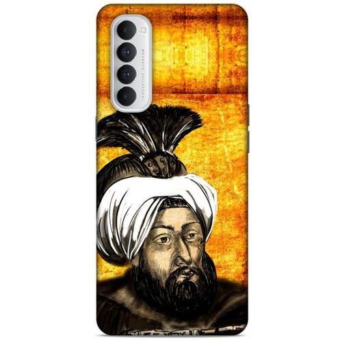 Oppo Reno 4 Pro Uyumlu Kılıf Ottoman (47) Crystal Flex Kılıf 2. Ahmet