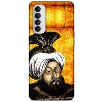 Oppo Reno 4 Pro Uyumlu Kılıf Ottoman (47) Crystal Flex Kılıf 2. Ahmet