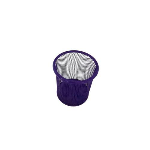 LİNEA RENKLİ YUVARLAK METAL FİLELİ KALEMLİK ( MOR )