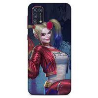 Samsung Galaxy M31 Uyumlu Kılıf Harley Quinn (9) Kılıf Gri