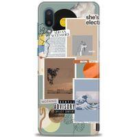 Samsung Galaxy A02 Kılıf HD Baskılı Kılıf - Fıght Like a Girl + Tam Ekran Koruyucu