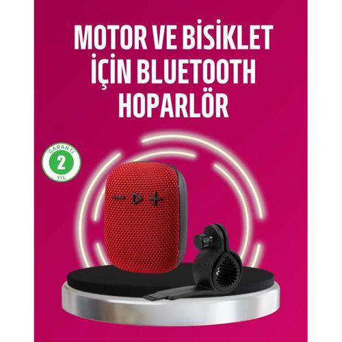 Taşınabilir Bluetooth Hoparlör Suya Dayanıklı Kumaş Kaplama