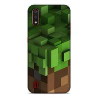 Lopard Samsung Galaxy A01 Uyumlu Kılıf PiXel (30) Silicone Case Block