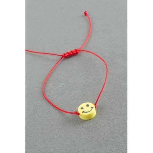 Emoji Makrome İp Bileklik