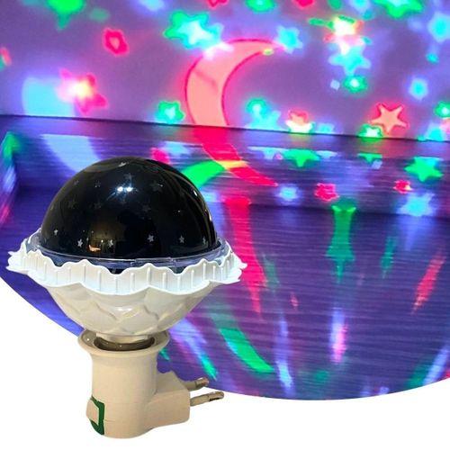 Kristal Gökyüzü Modlu Yıldızlı Hareketli 360 Derece Dönen Kristal Led Ampül