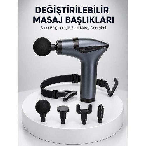 Aktüel 3in1 Taşınabilir  Titreşimli Masaj Cihazı Çok Fonksiyonlu Yeni Nesil