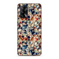 Oppo A74 4G Uyumlu Kılıf Romans (17) Tasarım Kılıf Daireler