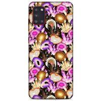 Samsung Galaxy A31 Kılıf Baskılı Özel Seri Taşlı (16) Kalın Kılıf