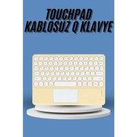 Touchpad Tüm Cihazlara Uyumlu Bluetooth Klavye Touchpad Slim Kablosuz Wifi Q Klavye