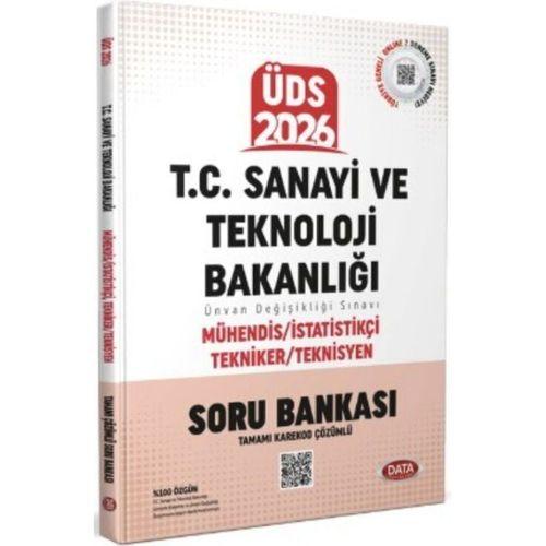 2026 ÜDS T.C. Sanayi ve Teknoloji Bakanlığı Mühendis İstatistik Tekniker Teknisyen Soru Bankası Data Yayınları