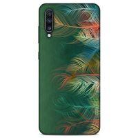 Samsung Galaxy A70 Kılıf Desenli Özel Seri Tüyler (31) TPU Kılıf