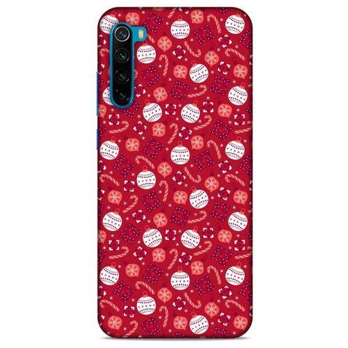 Yılbaşı Süsleri 48 Xiaomi Redmi Note 8T Kılıf Silikon Kapak