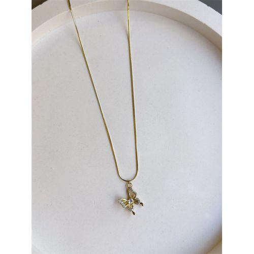 Xuping Kelebek Kolye - Altın