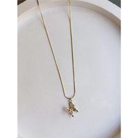 Xuping Kelebek Kolye - Altın