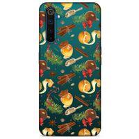 Frutix Portakal 01 Oppo Realme 6 Kılıf Desenli Silikon