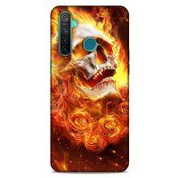 Realme 5 Pro Uyumlu Kılıf Motorsiklet (19) Kılıfları Kurukafa