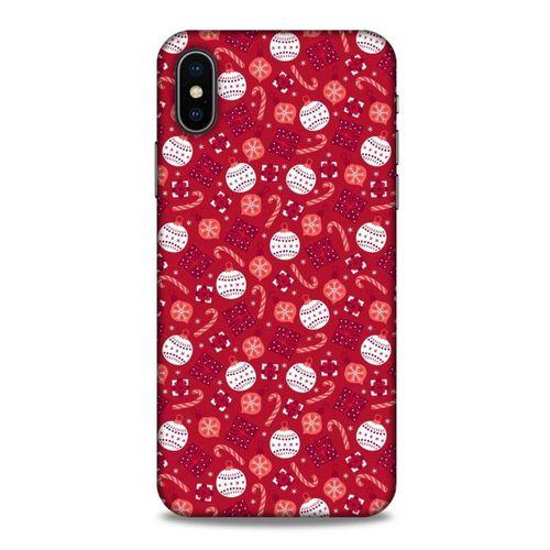 Yılbaşı Süsleri 48 Apple Iphone X Kılıf Silikon Kapak
