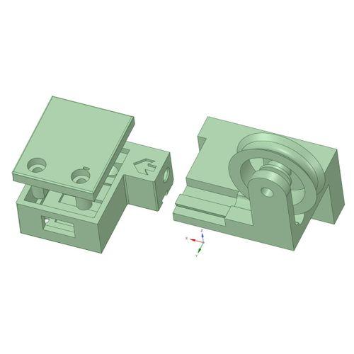 Ender 3 Filament Rulo Kılavuzu ve Tatma Sensörü - 5151834