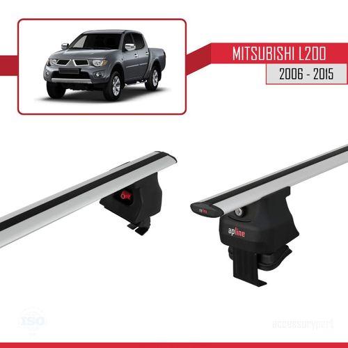 Mitsubishi L200 / Triton IV 2006-2015 Arası ile uyumlu ACE-4 Ara Atkı Tavan Barı GRİ