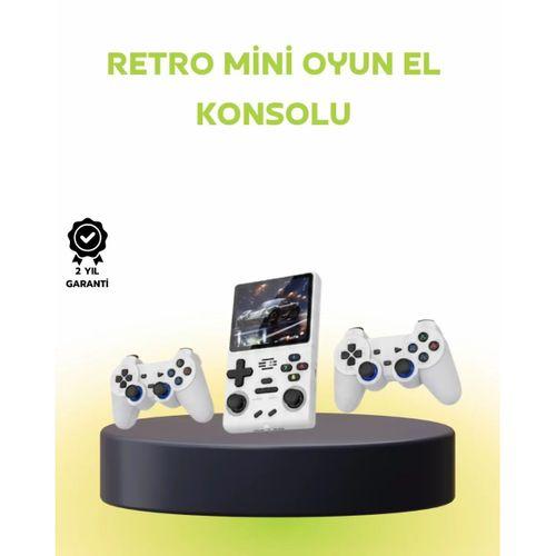 Geniş Ekranlı Taşınabilir Retro Oyun Konsolu