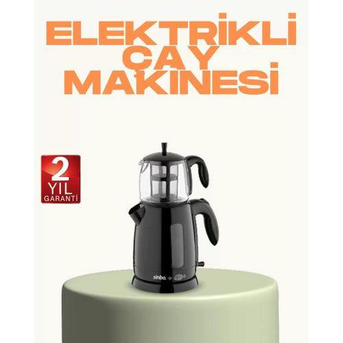 Susuz Çalışma Emniyetli Sinbo Elektrikli Çay Makinesi