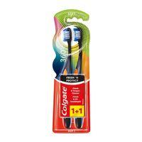Colgate 360 Derece Fresh N Protect Yumuşak Diş Fırçası 1+1