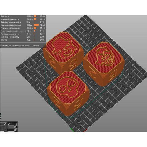 Penny Papers Game için Alternatif Zar - 5138926