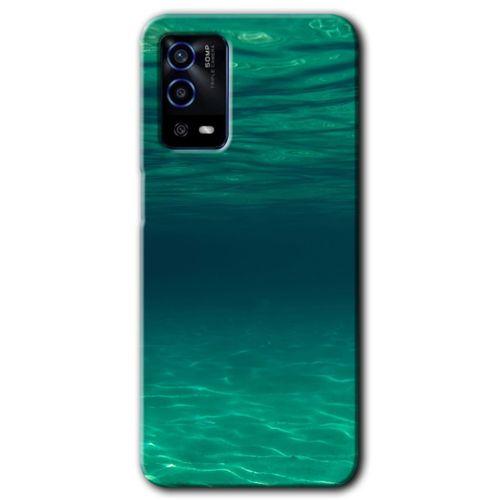 OPPO Oppo A55 Kılıf HD Desen Baskılı Arka Kapak - Derin Deniz