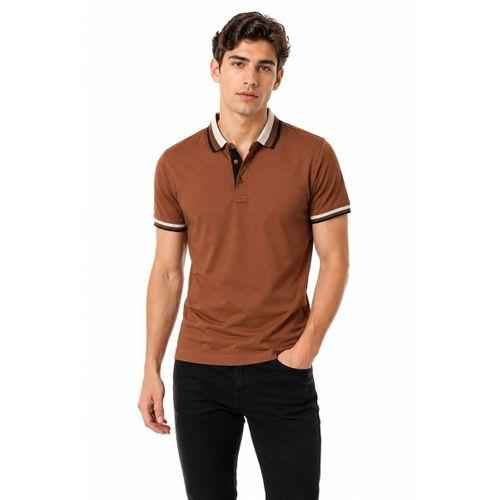 Erkek Polo Yaka Kısa Kollu Tişört Regular Kalıp T6096 BGL-ST05549