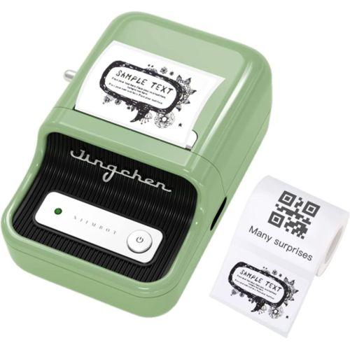 NIIMBOT B21, Taşınabilir, Mürekkepsiz, Termal Etiket Yazıcı (Bluetooth, Type-C) Yeşil