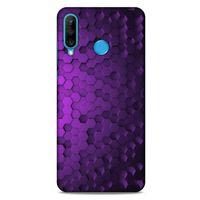 Huawei P30 Lite Uyumlu Kılıf Mor Delisi (4) Koruma Kılıfı Altıgen