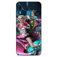 Samsung Galaxy A30 Uyumlu Kılıf Harley Quinn (28) Arka Kapak Koyu galibarda