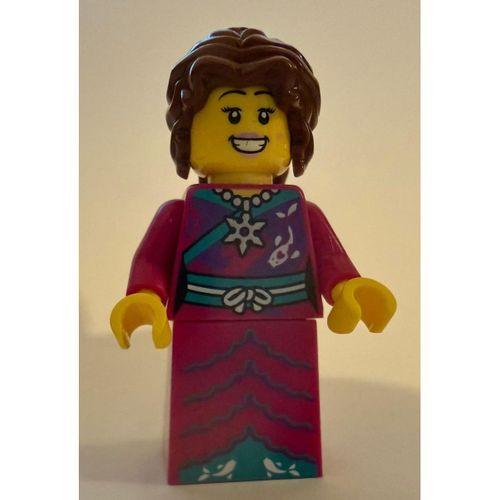 Orjinal Lego Minifigür Princess Pink Dress Castle