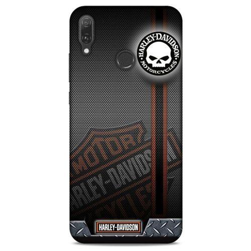 Huawei Y9 2019 Uyumlu Kılıf Motorsiklet (46) Core Armor Kılıf Harley