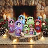 4'lü Ahşap Matruşka