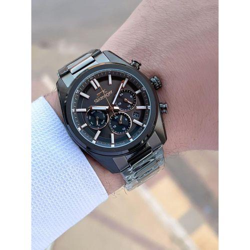 Slazenger İtalyan Tasarım Bileklik Hediyeli 2 Yıl Garantili 10 Atm Çelik Erkek Kol Saat ESL.Y2554.5