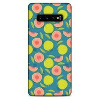 Frutix Guava 01 Samsung Galaxy S10 Plus Kılıf Desenli Silikon