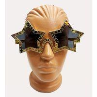 Altın Yıldız Metalize Parti Gözlüğü