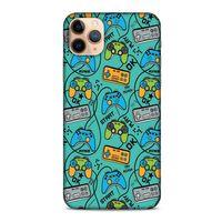 Retro (4) Desen Koruma Kılıfı Renkli Apple Iphone 11 Pro Kılıf