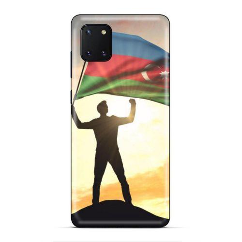 Huawei Y5P Uyumlu Kılıf Azarbaijan (3) Kapak Azerbaycan Bayrak