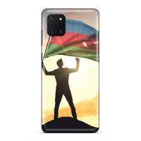 Huawei Y5P Uyumlu Kılıf Azarbaijan (3) Kapak Azerbaycan Bayrak