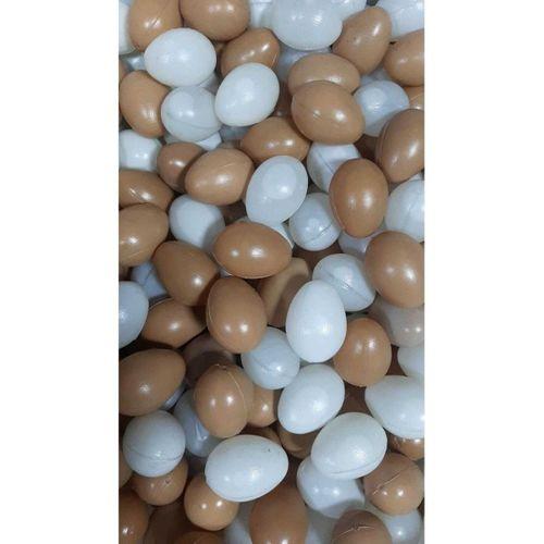 Boş Plastik Tavuk Yumurtası Içi Su Dolu 40 Adet