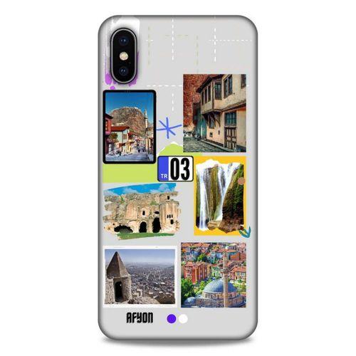 Lopard Apple iPhone XS Max Uyumlu Kılıf Şehirli ※ (3) Afyonkarahisar Kapak